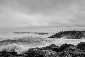 Fototapeten sea in black and white © Mitzy