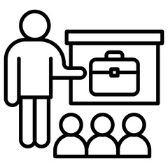 Business Presentation Icon