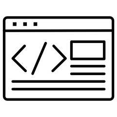 Web Programming Icon
