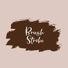 Watercolor brush stroke grunge design for text and message