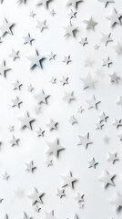Fototapeta premium Background of stars of different sizes