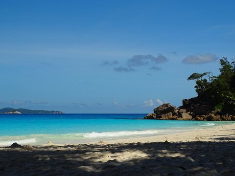Seychelles, Praslin island, Anse Georgette beach © Giban
