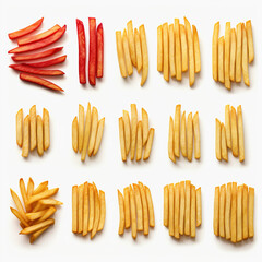 Illustration of French Fries