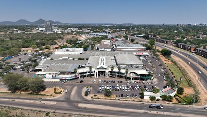 Riverwalk shopping Centre in Gaborone, Botswana, Africa