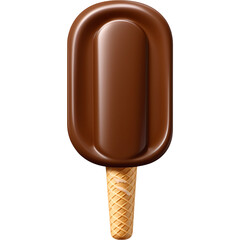 Chocolate stick ice cream