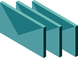 3D letter cover sign 