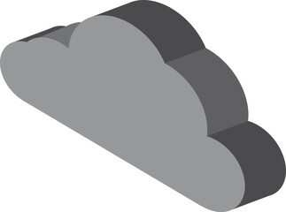 3D cloud sign