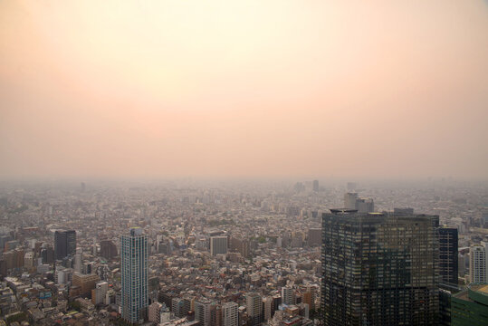 from free observator of Tokyo Metroplitan Government building © Marius