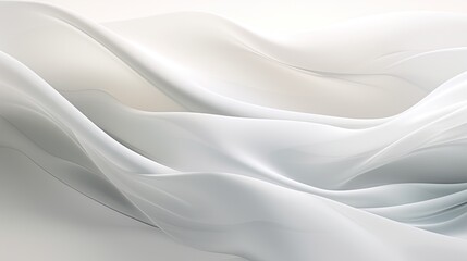 Fototapeta premium Silky White Backdrop Background Pattern Abstract Design