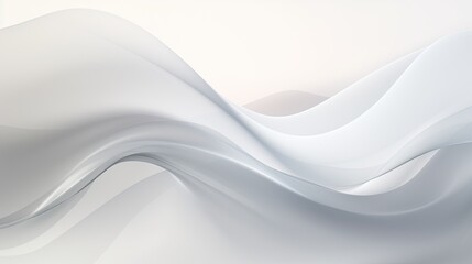 Obraz premium Silky White Backdrop Background Pattern Abstract Design