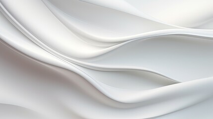 Obraz na płótnie Canvas Silky White Backdrop Background Pattern Abstract Design
