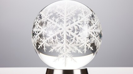 A Winter Wonderland Encased in a Crystal Ball