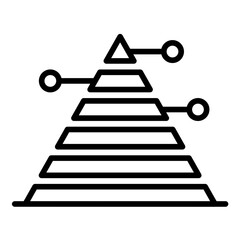 Pyramid Chart Icon