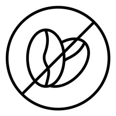 No Caffeine Icon