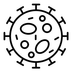 Obraz premium Virus Icon