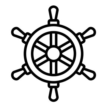 recommend clip art: Nautical Wheel Icon