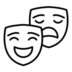 Theatre Mask Icon