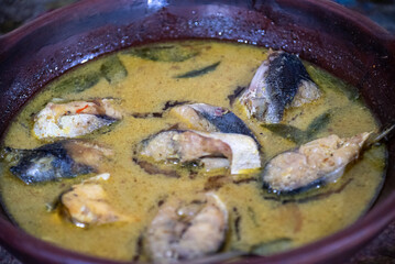 A delicious fish curry dish typical of Indonesian culinary delights