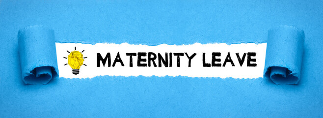 Maternity Leave	 - obrazy, fototapety, plakaty