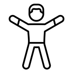 Jumping Jack Icon