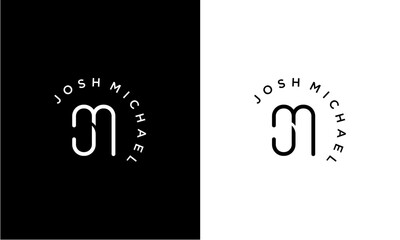 Logo JM - obrazy, fototapety, plakaty