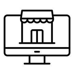 Online Store Icon