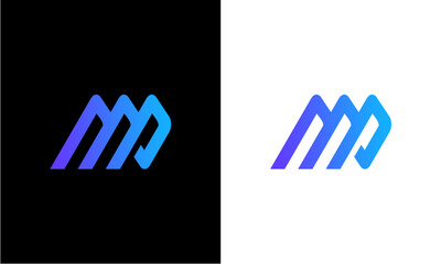 Obraz premium Logo M