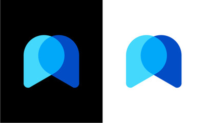Logo M abstract