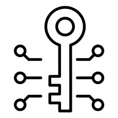 Key Encryption Icon