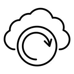 Cloud Backup Icon