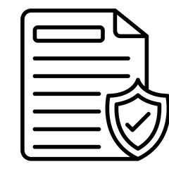 Secure Document Icon