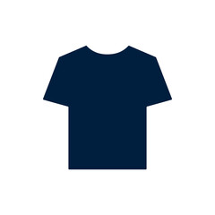 Blue t-shirt symbol