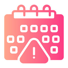 due date gradient icon