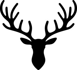Reindeer Antlers Silhouette 7