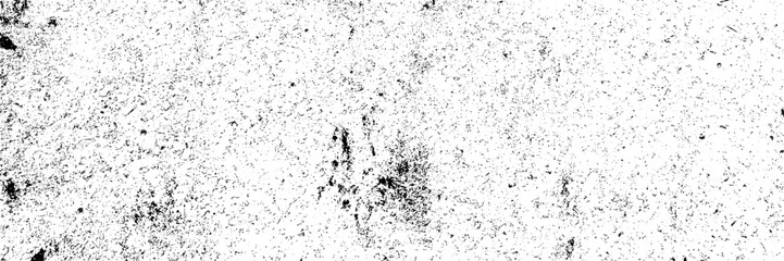 Dirt dust isolated on white background and texture, top view. Texture black and white abstract grunge style. Vintage abstract texture of old surface. 