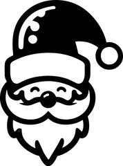 Jolly Santa Hat Icon 11