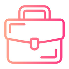 briefcase gradient icon
