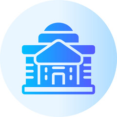 government gradient icon