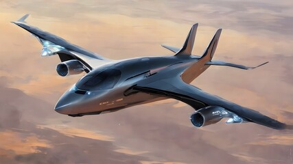 Future Aircraft Background Very Cool