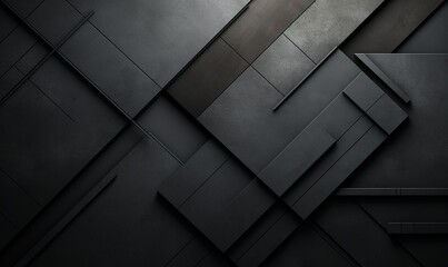 Generative Ai. Geometric abstract gray background