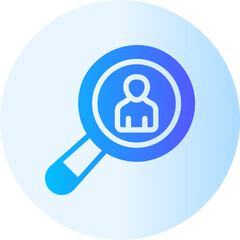 search gradient icon