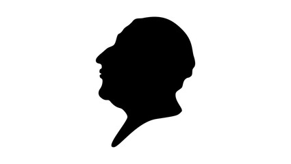 Thomas Aquinas silhouette