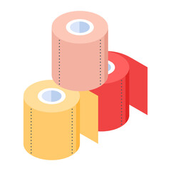 Barber Shop Interior Isometric Icon