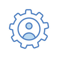 Prefernces icon isolate white background vector stock illustration.