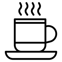Espresso Cup Line Icon