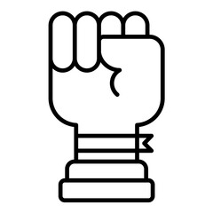 Awareness Bracelet Line Icon