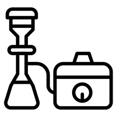 Lab Vacuum Line Icon