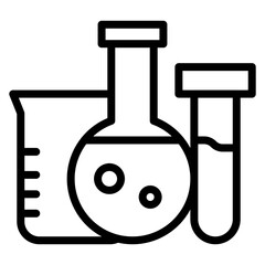 Laboratory Line Icon