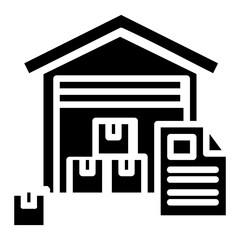 Inventory Icon Element For Design