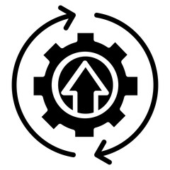 Upgrade Icon Element For Design